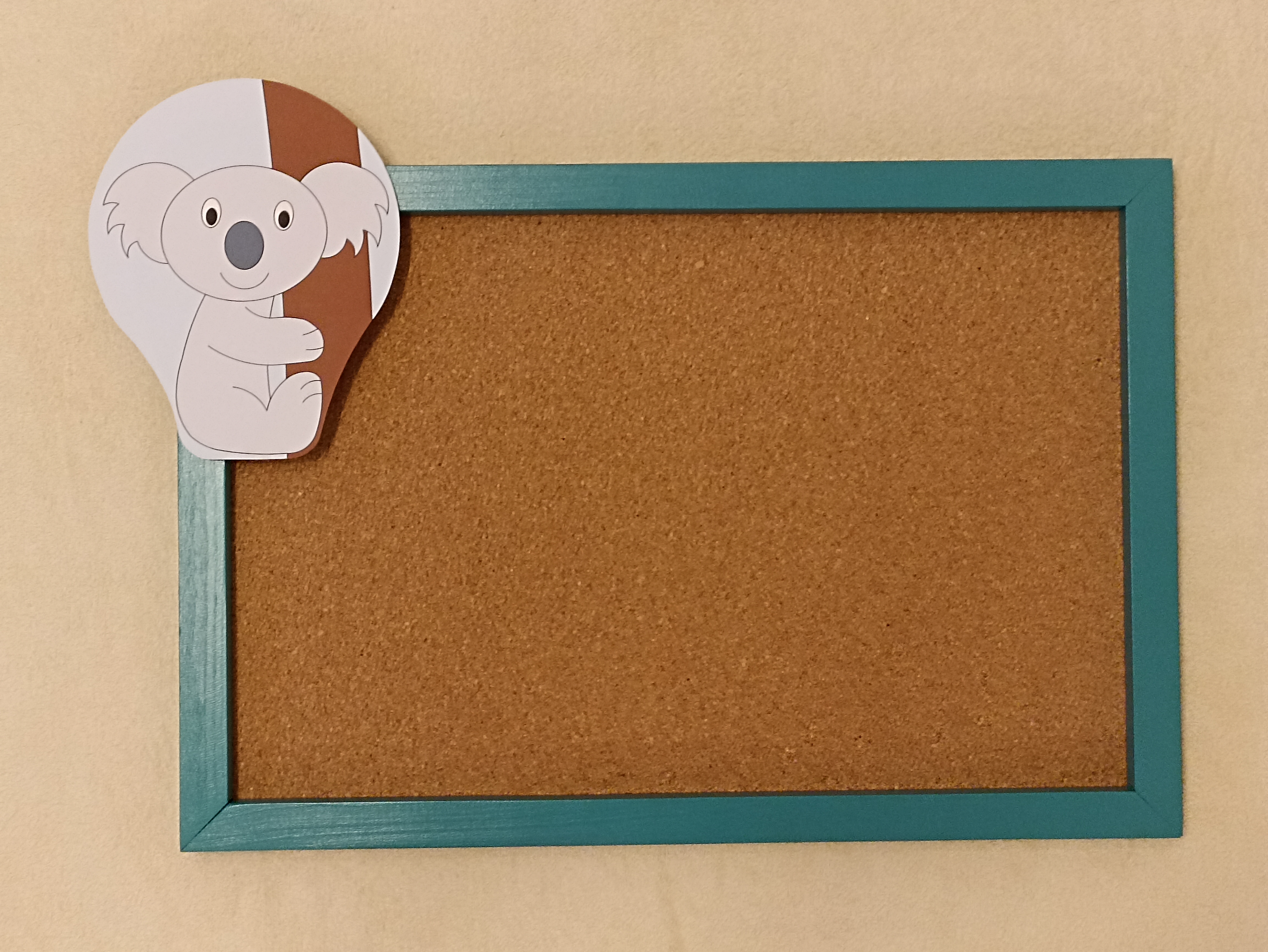 Dětská korková nástěnka - Koala