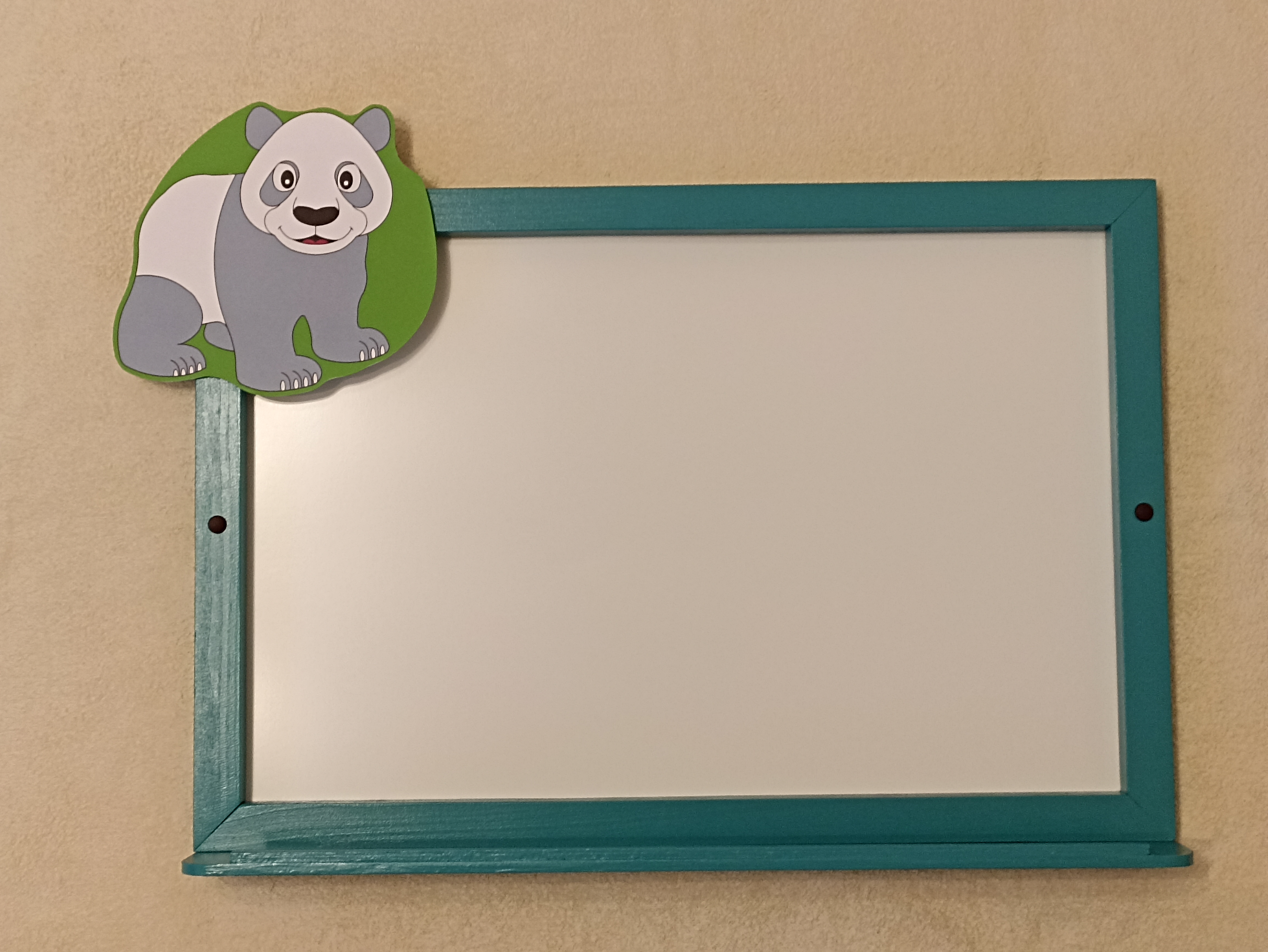 Bílá magnetická tabule - Panda