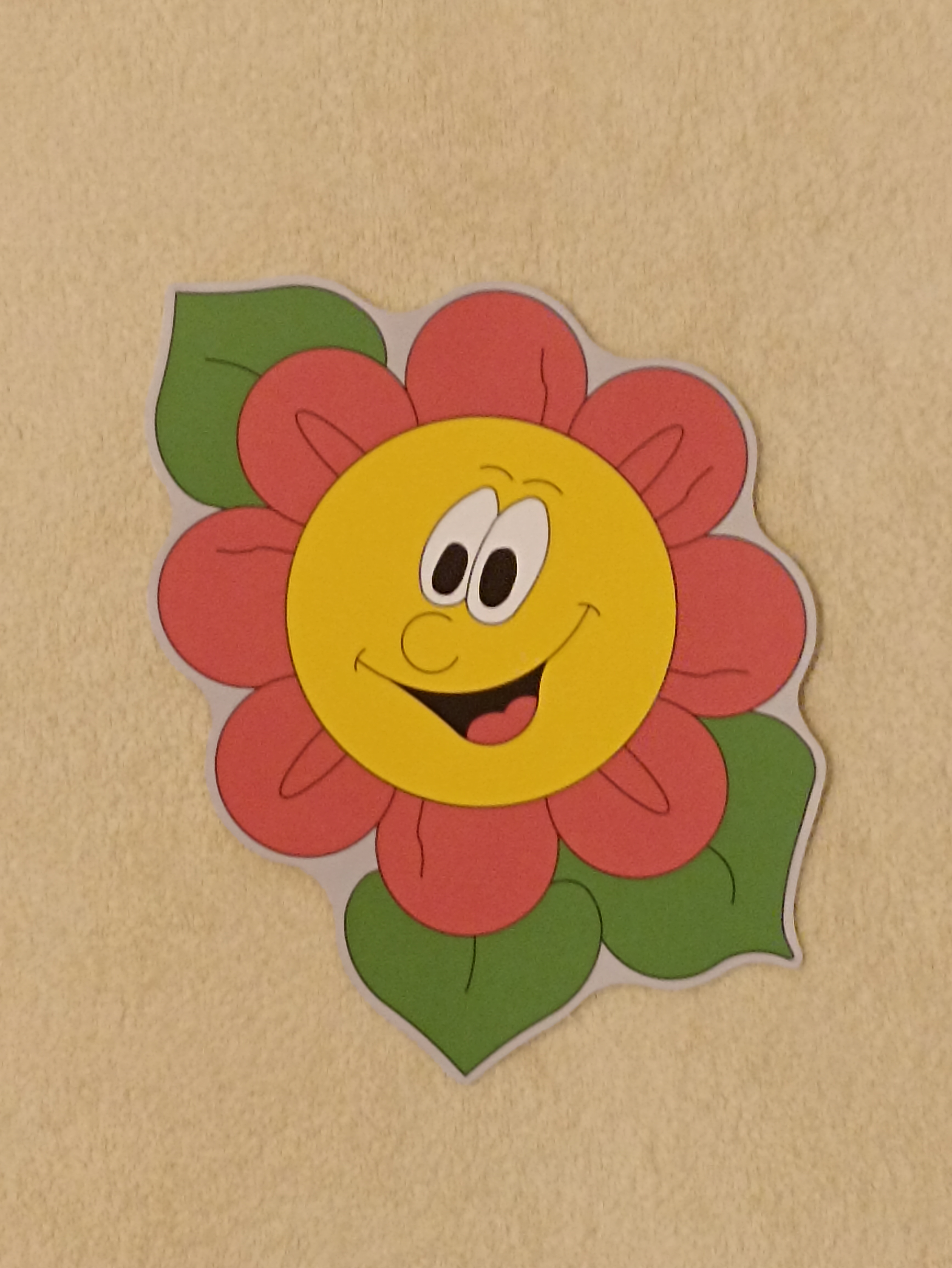 Nálepka na zeď - Kytka