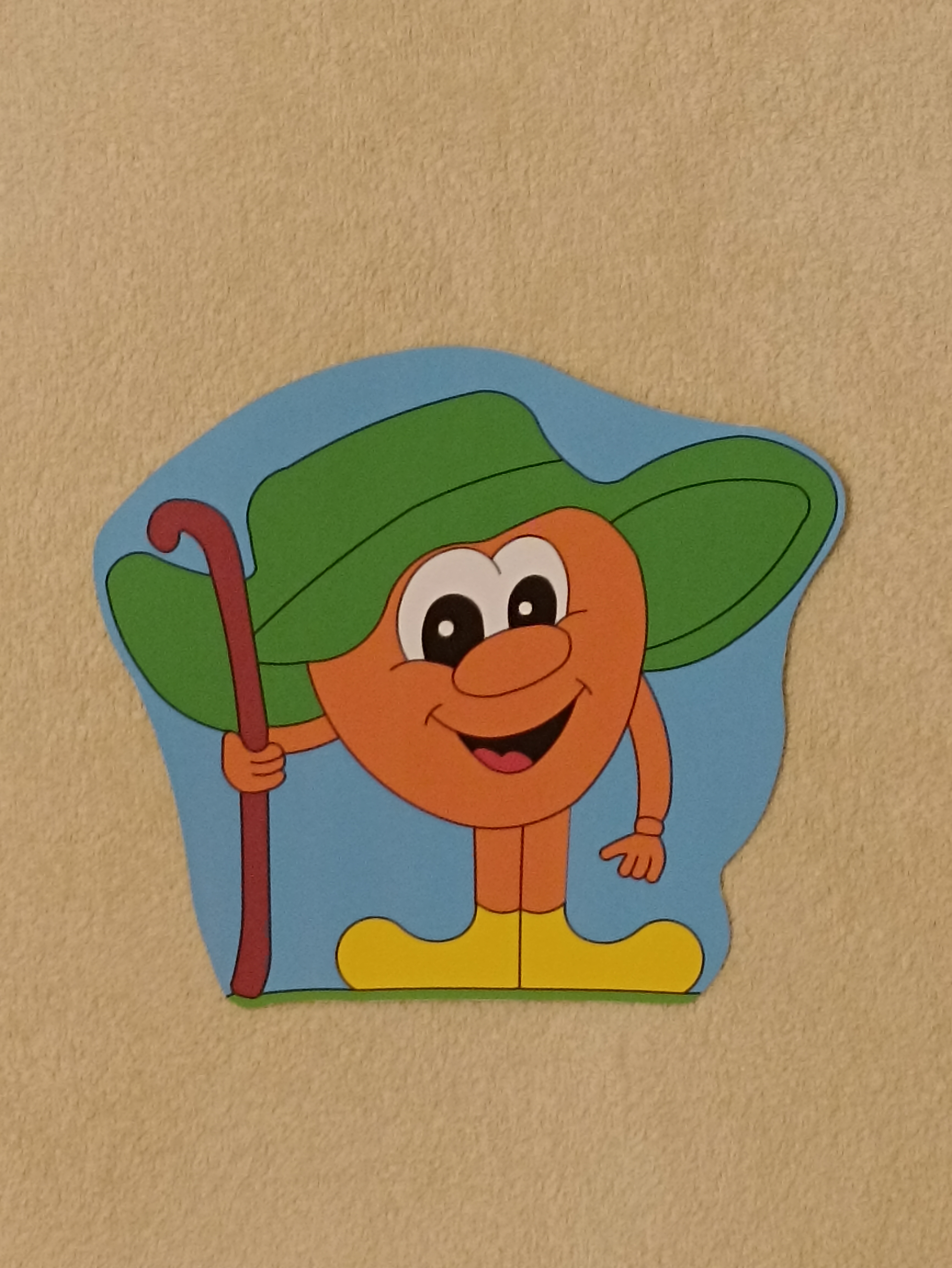 Nálepka na zeď - O Koblížkovi