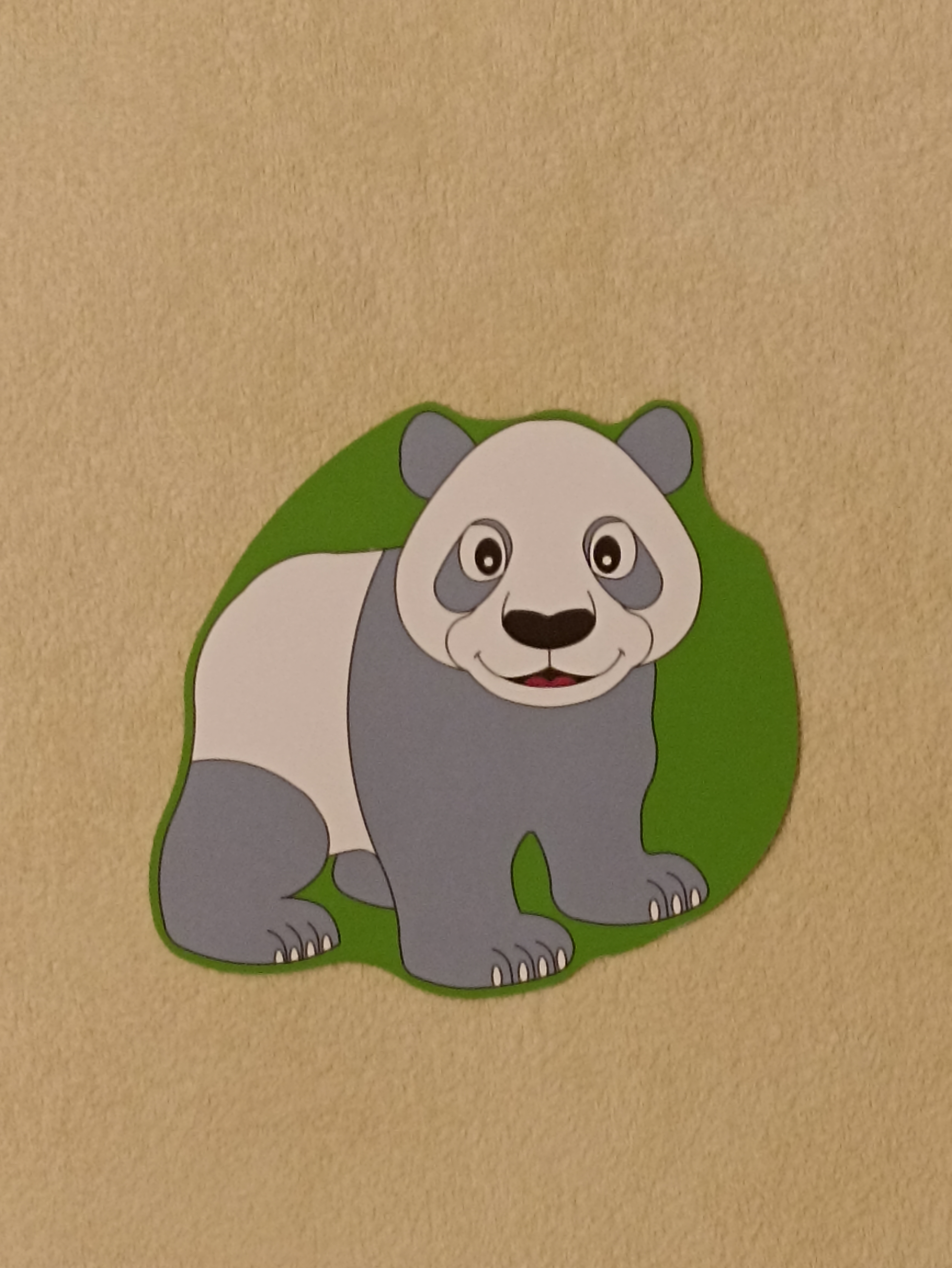 Nálepka na zeď - Panda