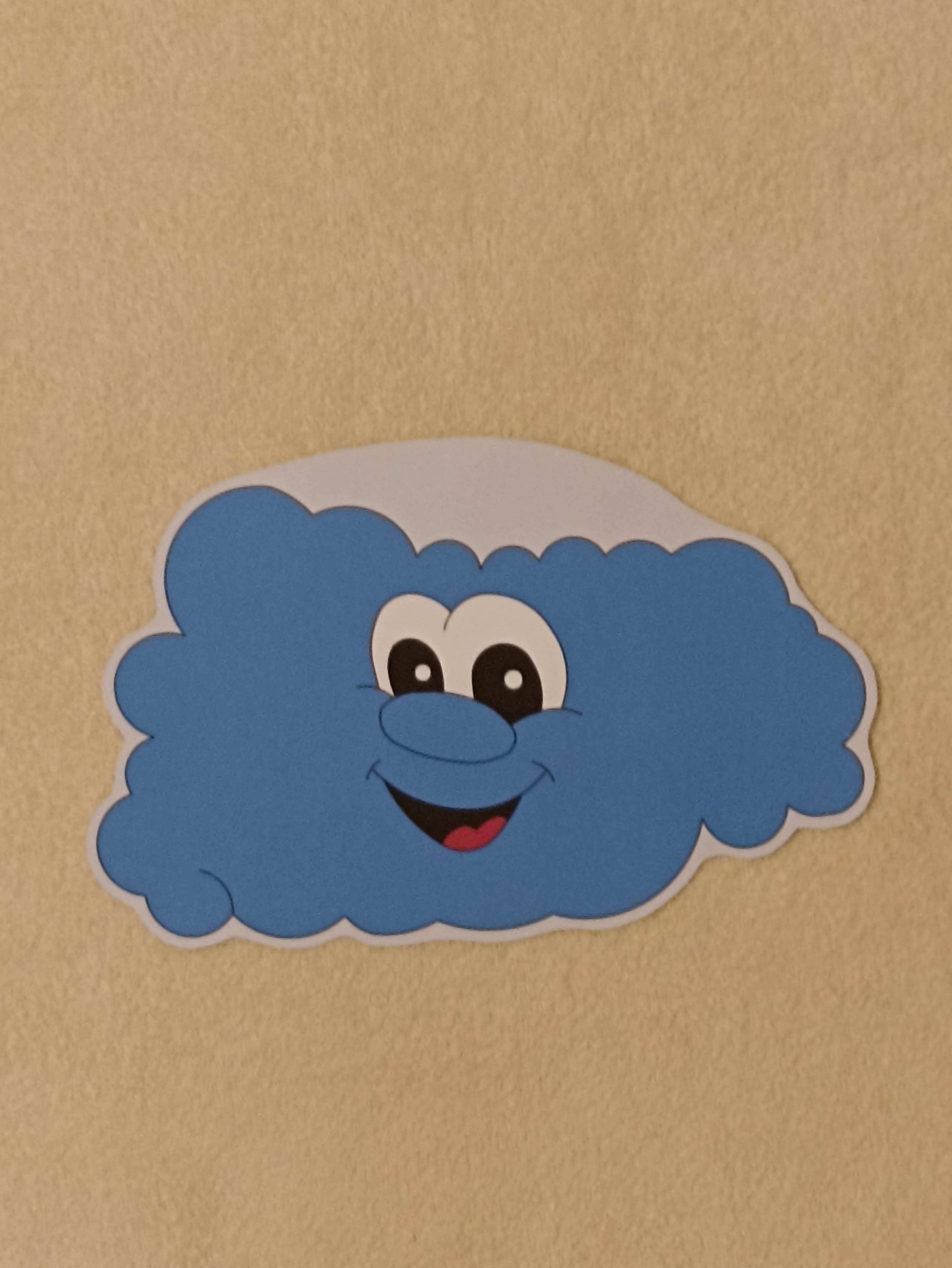 Nálepka na zeď - Mráček