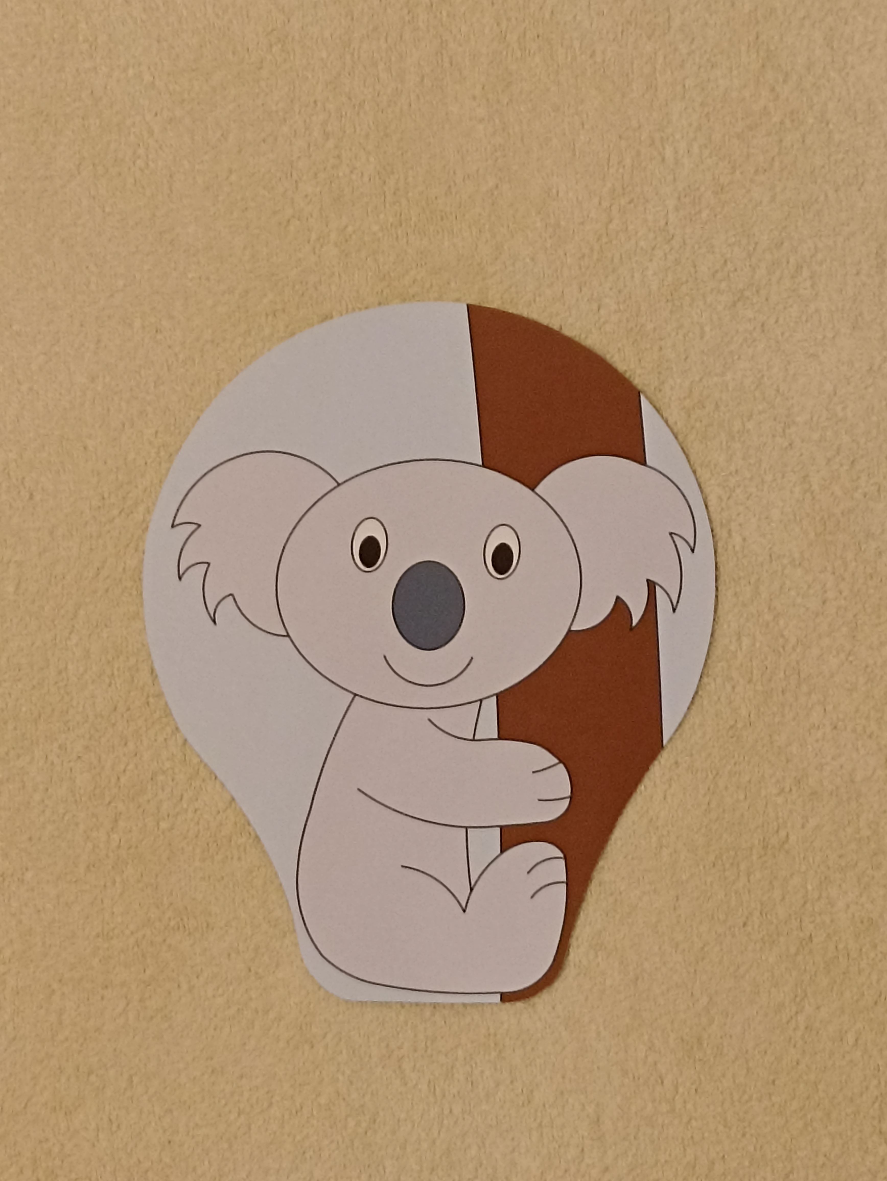 Nálepka na zeď - Koala